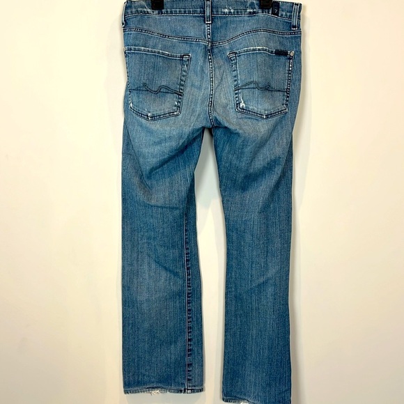 7 Seven for All Mankind Carsen Relaxed Jeans Men's 32X29 - Picture 2 of 8